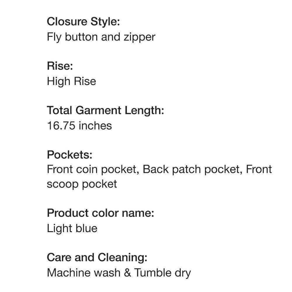 Levi's Women high-rise iconic mini jeans skirt. - Picture 5 of 9